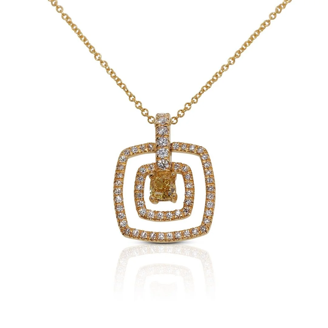 yellow gold necklace