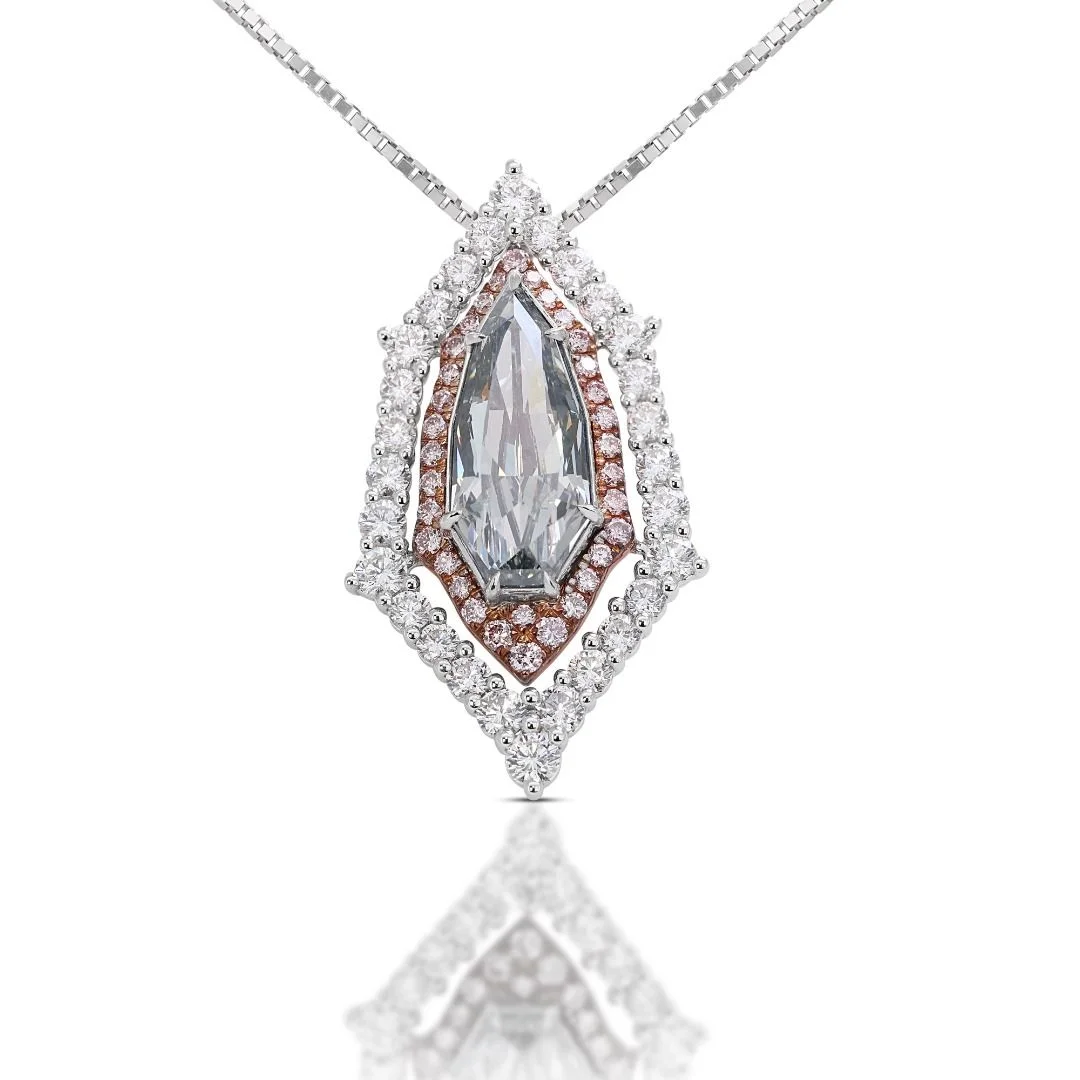 Kite Diamond Necklace