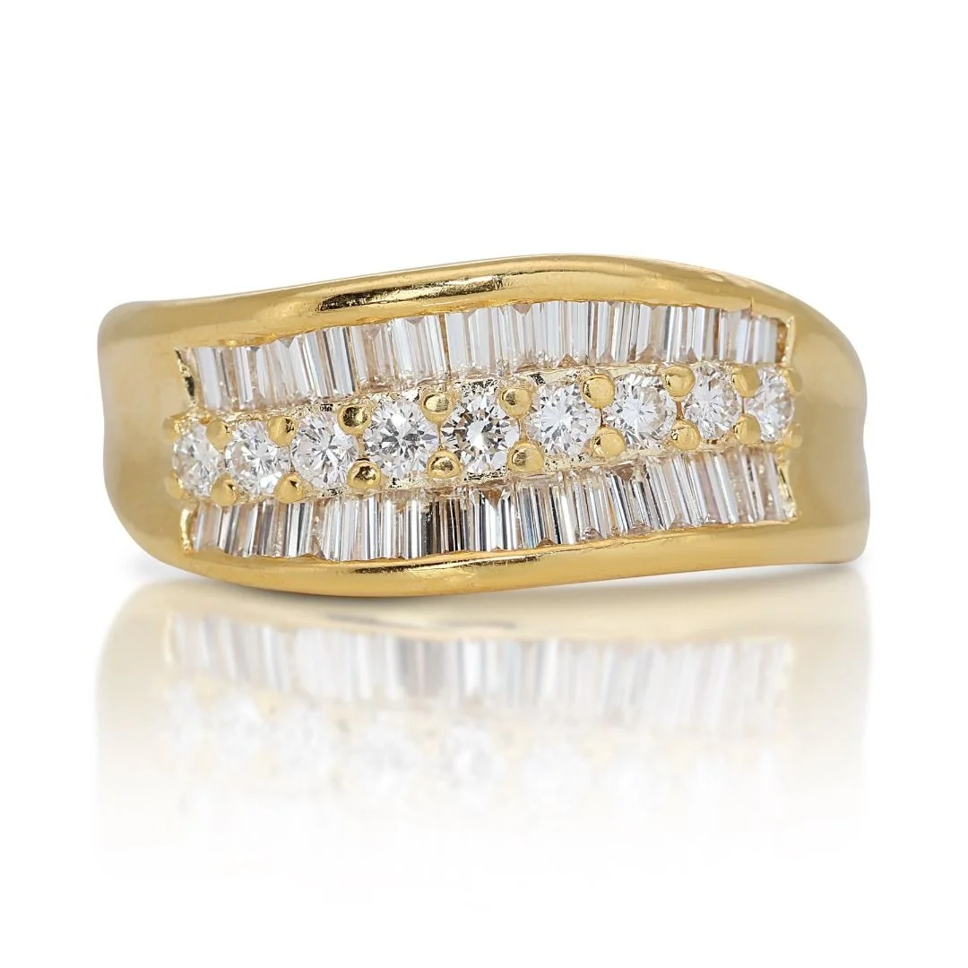 yellow gold ring